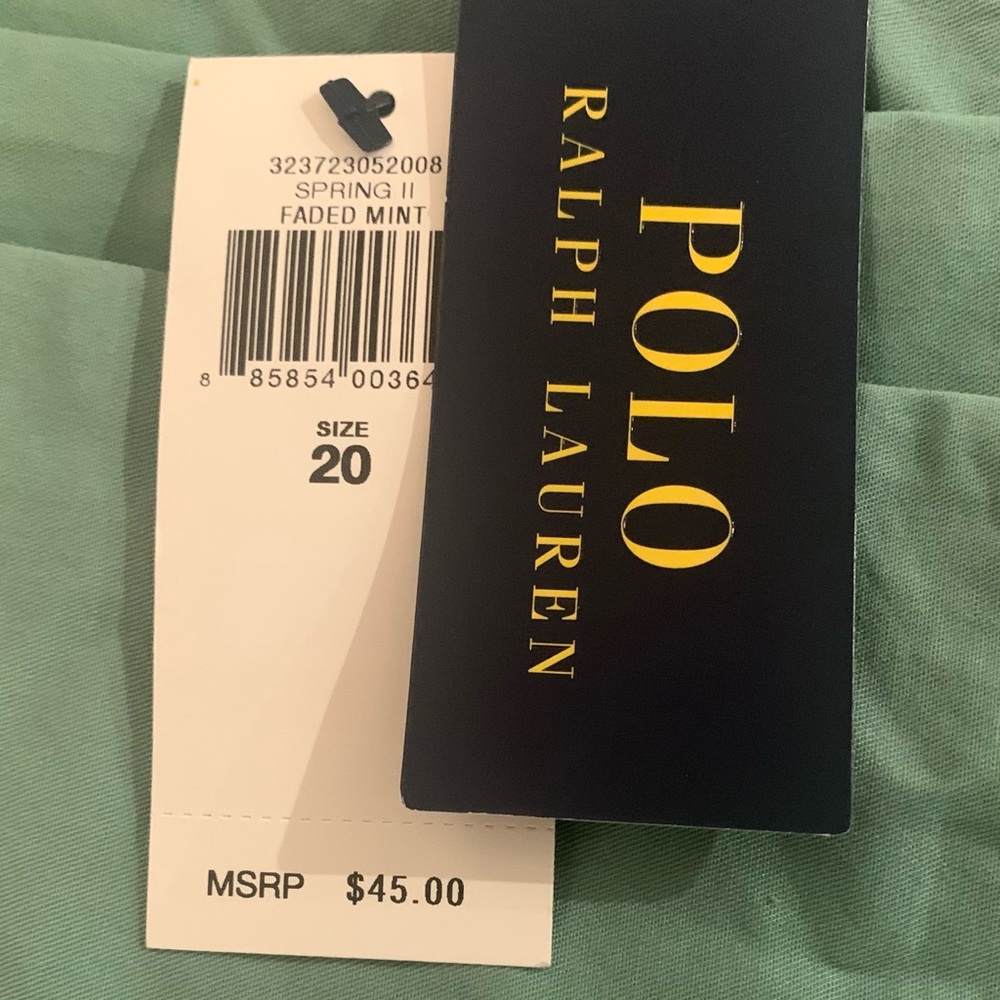 Polo Ralph Lauren sage green boys chino khakis